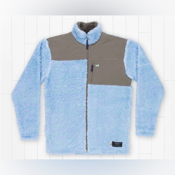 Southern Marsh Blue Ridge Sherpa Jacket ✨ Lilac + Mint Size M - Picture 3 of 11